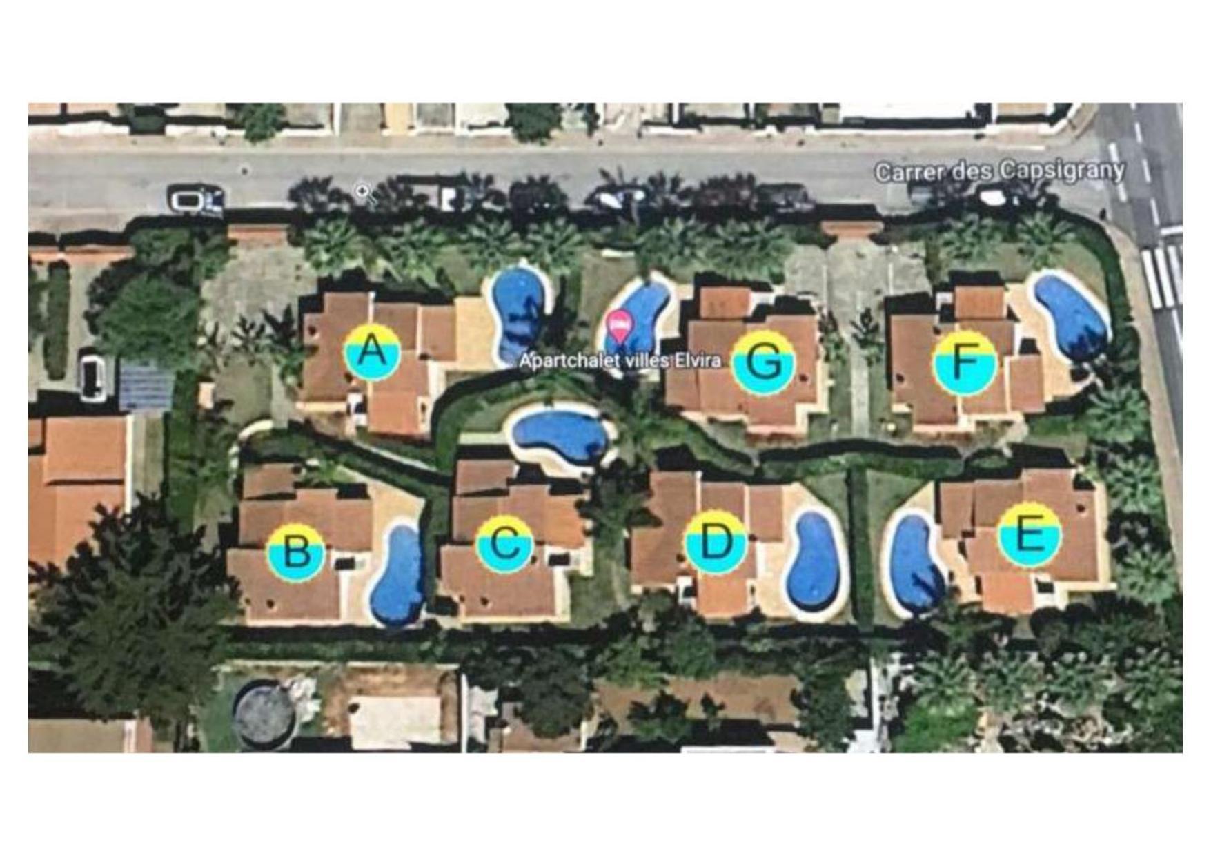 Apartchalet Villas Elvira. Villa A Son Carrio  Bagian luar foto
